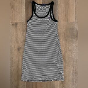 Ralph Lauren Monochrome Striped dress large